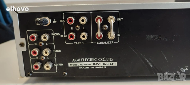 Стерео усилвател Akai AM-A201, снимка 5 - Ресийвъри, усилватели, смесителни пултове - 53810978