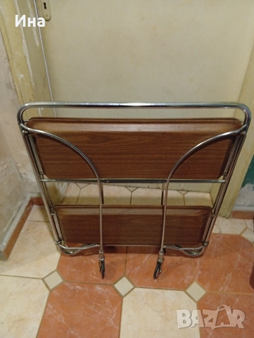 Сгъваема руска масичка на колела., снимка 2 - Маси - 52793378