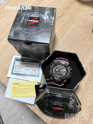 Casio G-Shock Mudmaster , снимка 4 - Мъжки - 53698785