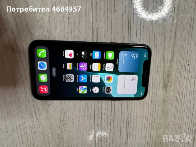 iPhone 11 64 GB Черен – Батерия 87% – С кутия, снимка 2 - Apple iPhone - 53375269