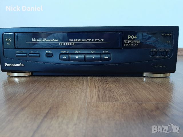 Видео касетофон Panasonic NV-P04RMK2, снимка 1 - Плейъри, домашно кино, прожектори - 45751391