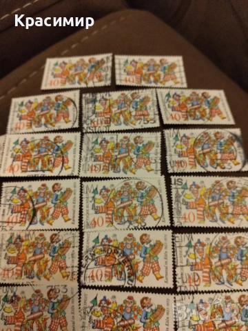 Германия 1973 г.Карнавална Марка ., снимка 9 - Филателия - 52354925