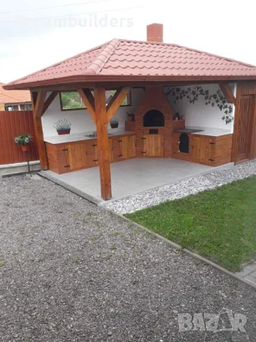 Изработка и монтаж на дървени конструкции - навеси, беседки, тераси, снимка 3 - Ремонти на покриви - 50412253