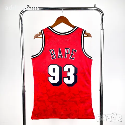 Мъжки потник Mitchell&Ness Bape 93 Miami Heat размер XXL, снимка 2 - Спортни дрехи, екипи - 48795241