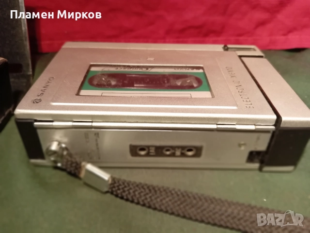 Репортерски касетофон SANYO, снимка 5 - Радиокасетофони, транзистори - 52852241