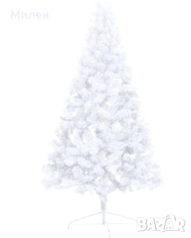 Изкуствена коледна елха - бяла -120см, снимка 3 - Декорация за дома - 52337660