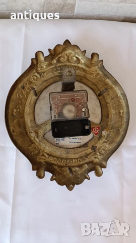 Стар полски стенен часовник - METRON - 1970г., снимка 6 - Антикварни и старинни предмети - 51336420