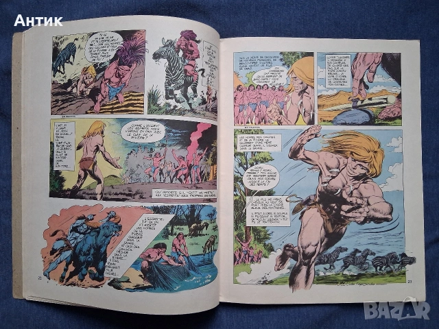 Стар Комикс Албум RAHAN / 1979 год., снимка 3 - Колекции - 54283475