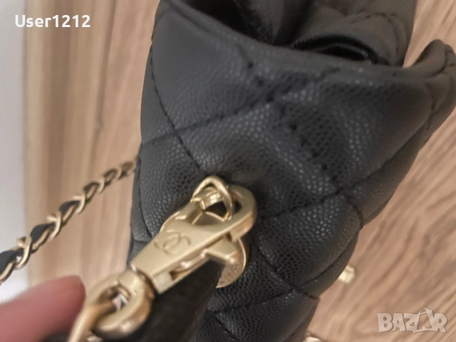 Chanel дамска чанта естествена кожа , снимка 4 - Чанти - 52302427