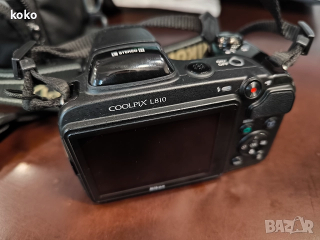 Фотоапарат камера Nikon Coolpix L810, снимка 4 - Фотоапарати - 52411246