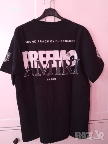 AMIRI - уникална диско тениска !, снимка 13 - Тениски - 52111540