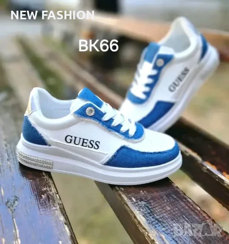 Дамски Кожени Маратонки : 36-40  : GUESS , снимка 9 - Маратонки - 47330547