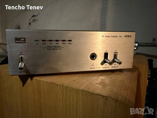 Aiwa c22 , p22, снимка 5 - Ресийвъри, усилватели, смесителни пултове - 53892609