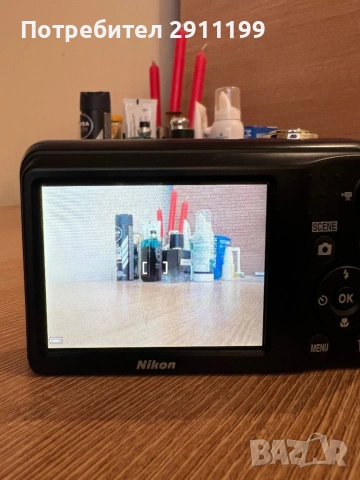 Фотоапарат Nikon 16Mp с подаръци, снимка 4 - Фотоапарати - 54242525