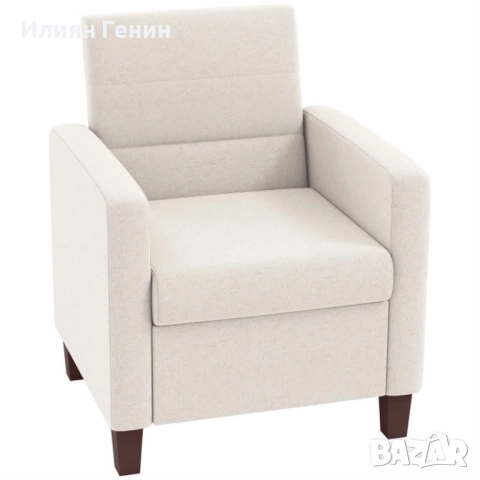 Тапициран фотьойл HOMCOM