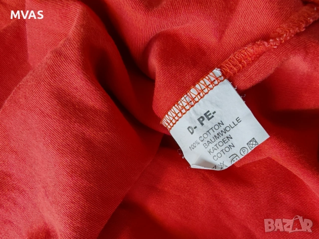 Оранжева блуза с 3/4 ръкав М размер, снимка 3 - Блузи с дълъг ръкав и пуловери - 53146446