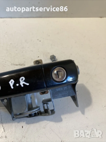 Предна дясна външна дръжка за врата черна за Peugeot 5008 1.6 HDI (2012) 111670, снимка 2 - Части - 53743017