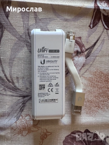Ubiquiti UniFi Cloud Key UC-CK, SoC процесор, 1GB RAM, 1x Lan1000, PoE, снимка 5 - Мрежови адаптери - 52108409