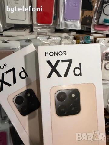 Honor X7D 8/256 черни,запечатани,2 години гаранция, снимка 2 - Huawei - 53169696