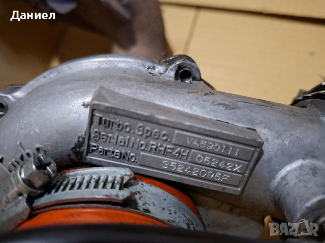 турбина крайслер вояджер 2.5 crd 2001-2005, снимка 3 - Части - 47660237