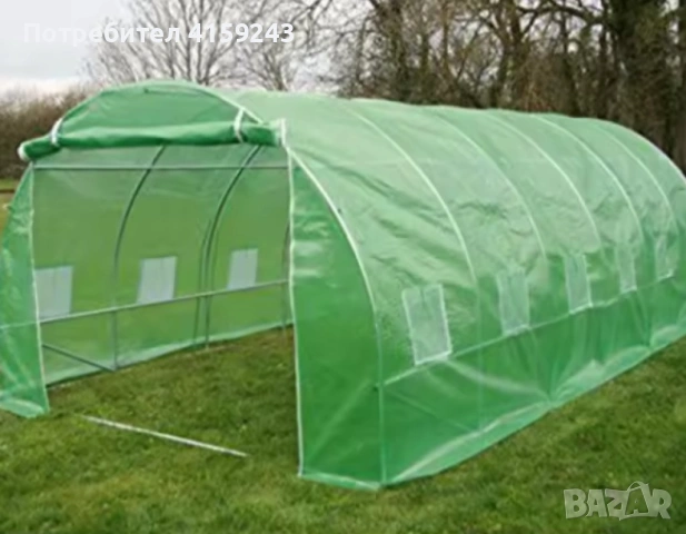 Сглобяема оранжерия - парник с 2 врати и UV защита 180-ГРАМА НА КВ.М., снимка 2 - Оранжерии - 53454528