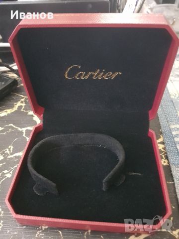 Cartier кутия за бижу гривна колие , снимка 2 - Колиета, медальони, синджири - 43868383