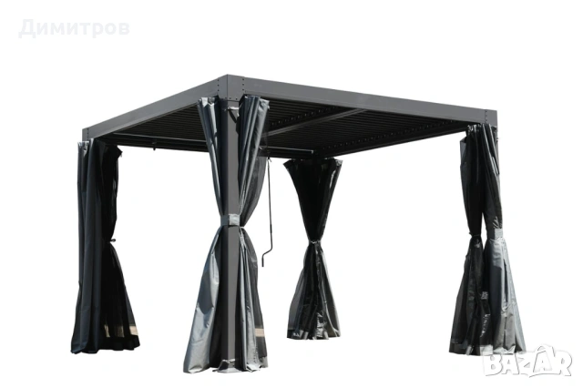 Алуминиева пергола за градината