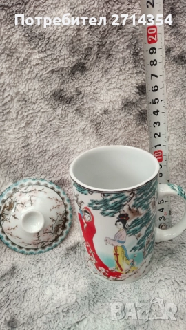 Азиатска чаша с капак, снимка 4 - Чаши - 52350660