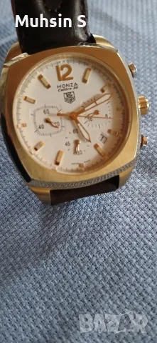 TAGHeuer- MONZA/Calibra-38mm/swiss made, снимка 2 - Луксозни - 47094599