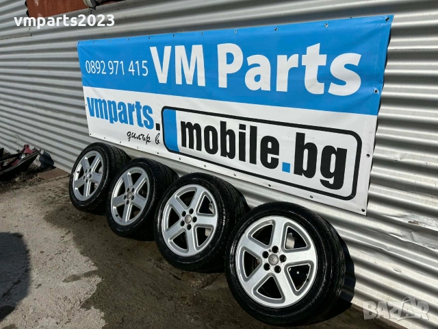 18" джанти 5х112 Audi 8J et43 с всесезонни гуми 235/50/18 дот 2019г