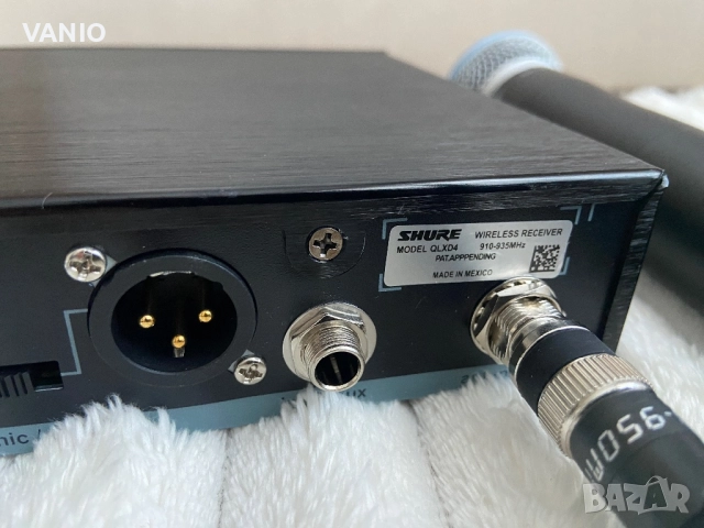 SHURE QLXD24E/B58 - Вокален Безжичен Микрофон, снимка 7 - Други - 52937903