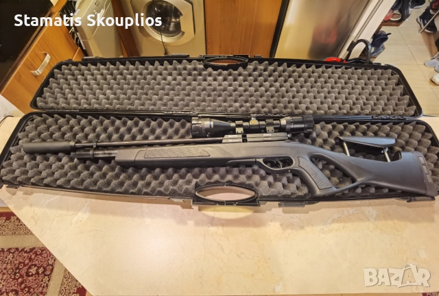 GAMO COYOTE 5.5 с оптик, помпа и аксесоари 