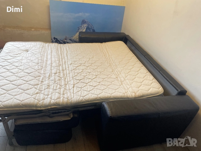 Кожени дивани*БЕЗПЛАТНА ДОСТАВКА*Разтегателен диван от естествена кожа, снимка 6 - Дивани и мека мебел - 52324346