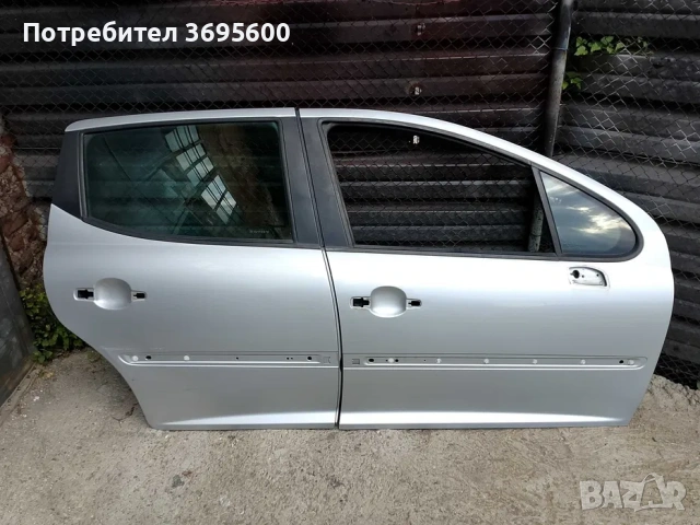 Врати Пежо 207 комби Peugeot sw стъкло врата лява дясна предна задна, снимка 2 - Части - 53778526