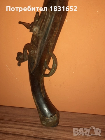 Стар кремъчен пистолет, снимка 8 - Антикварни и старинни предмети - 53650552