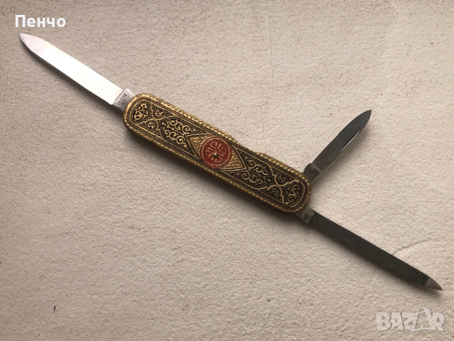 старо ножче 402 "RUDERER" SOLINGEN, снимка 5 - Ножове - 53653705