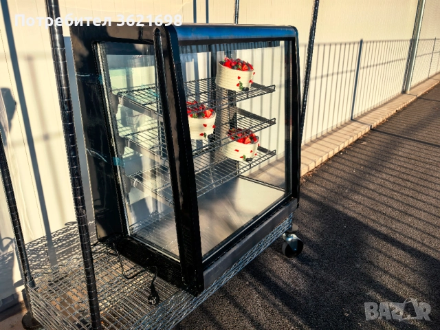 Хладилна витрина 196 литра CW-196, снимка 3 - Хладилни витрини и фризери - 52629165
