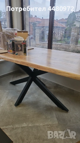 Продавам 2 дъбови маси , снимка 3 - Маси - 54284042