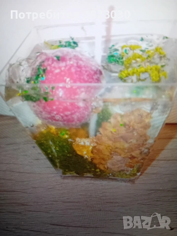 малка декоративна свещ 