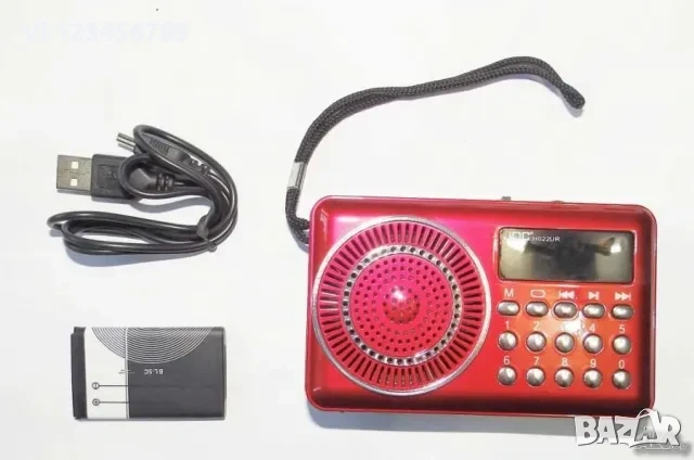 Портативна аудио система, FM радио и МР3 плейър -JOC, снимка 4 - Радиокасетофони, транзистори - 53816914