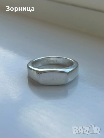 СРЕБЪРЕН ПРЪСТЕН, снимка 3 - Пръстени - 53983435