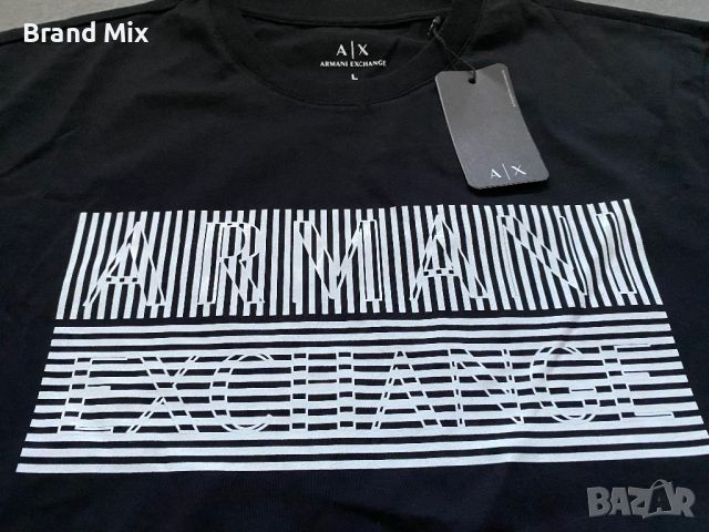 Armani Exchange мъжка тениска, снимка 2 - Тениски - 46418598