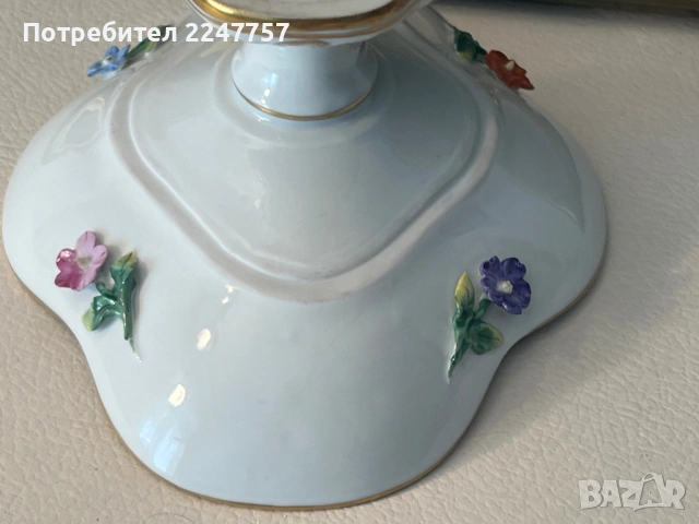 Фруктиера Dresden, снимка 6 - Антикварни и старинни предмети - 54179583