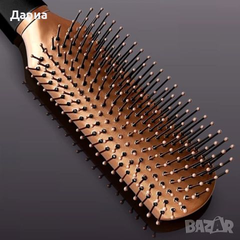 Антистатична четка за изправяне на коса със сешоар и за лесно разресване, снимка 2 - Аксесоари за коса - 45829098