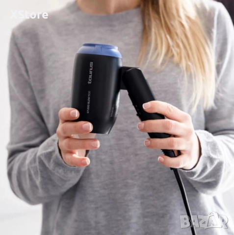 Сешоар за пътуване Studio Glow 1500 – 1400W, сгъваем, двоен волтаж, 2 скорости, снимка 6 - Сешоари - 52595207