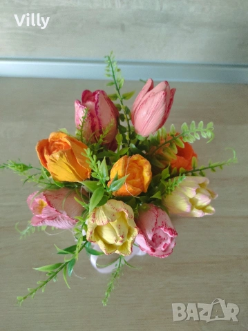 Букет от керамични цветя 