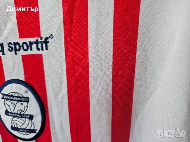 Le Coq Sportif Birmingham City F.C. футболна фланелка Jersey футбол soccer 1999 L/XL English League , снимка 7 - Футбол - 53418896