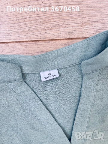 Дамска къса модерна рокля Л размер елегантна , снимка 2 - Рокли - 51755244