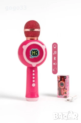 Безжичен детски караоке микрофон, снимка 6 - Музикални играчки - 50787272
