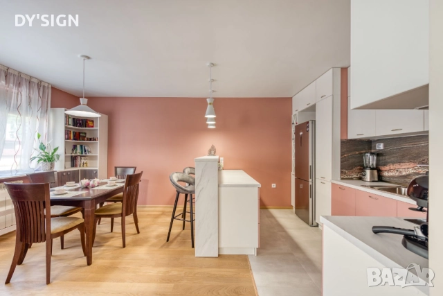 Интериорен дизайн на кухни и дневни стаи